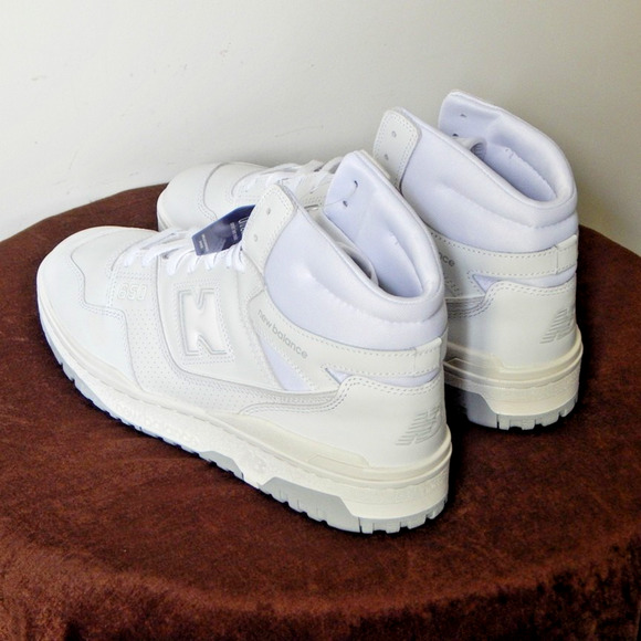New Balance 650 White Cloud High Top Sneaker Athletic Shoes Men Sze 12 NEW main image 8